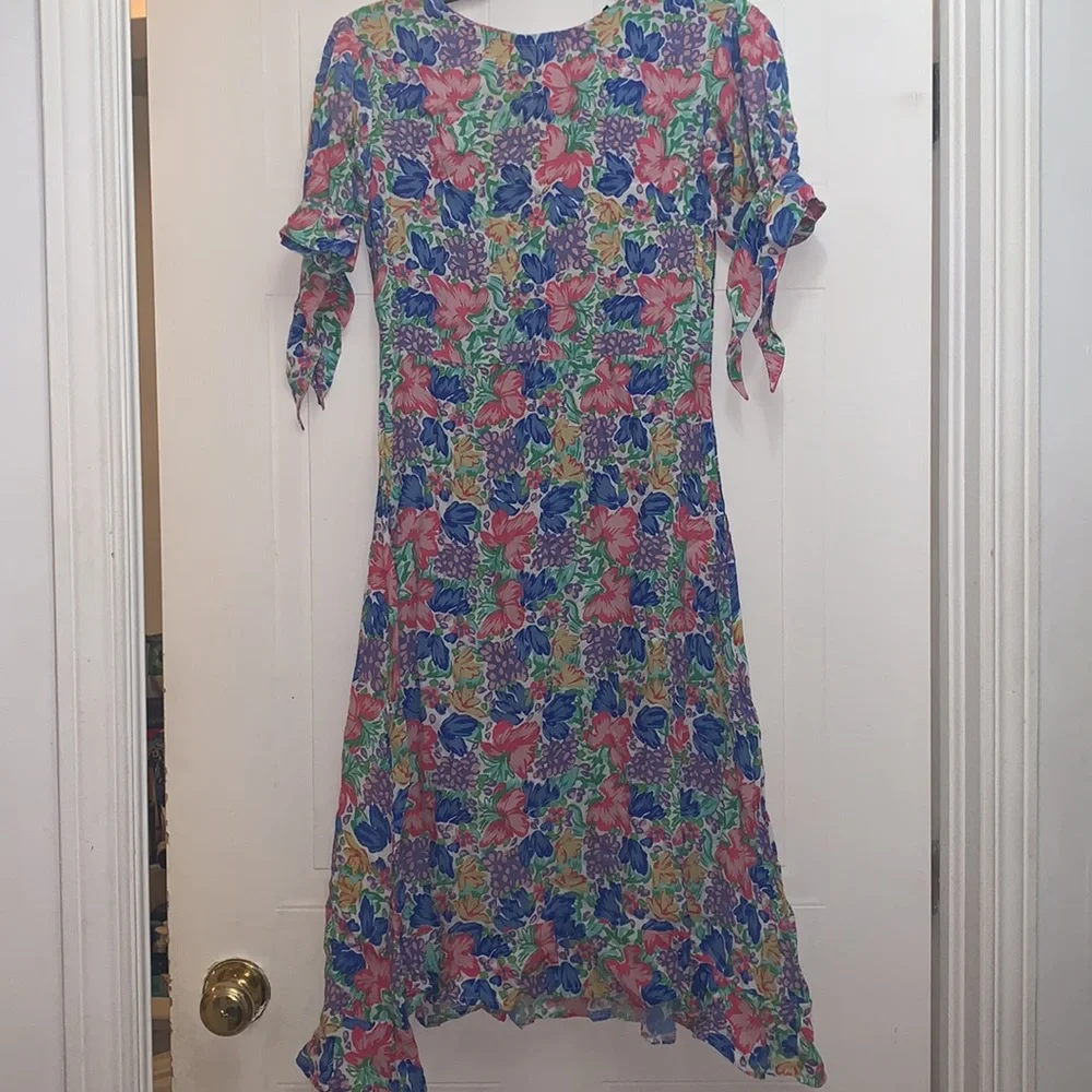 Faithful the Brand | Emília floral midi Dress NEW - Picture 3 of 6